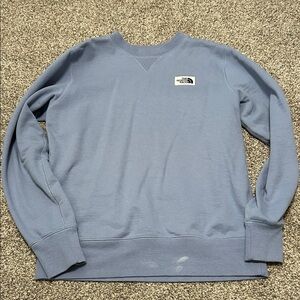 The North Face Light Blue Crewneck Sweatshirt